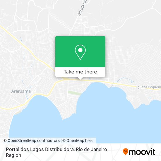 Mapa Portal dos Lagos Distribuidora