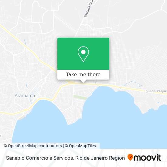 Sanebio Comercio e Servicos map