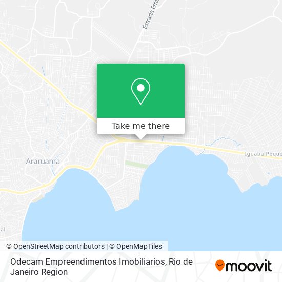 Mapa Odecam Empreendimentos Imobiliarios