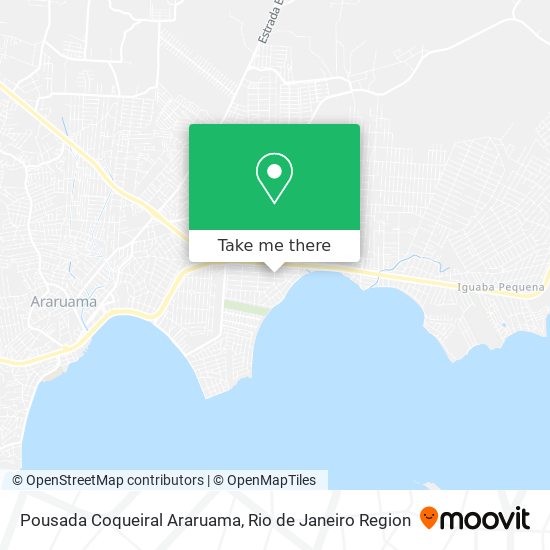 Pousada Coqueiral Araruama map