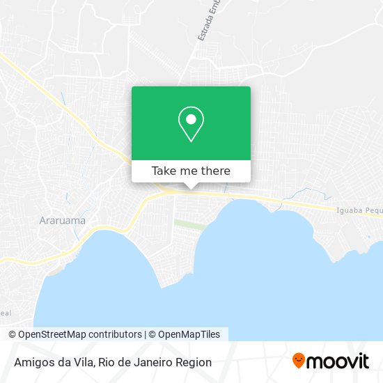 Mapa Amigos da Vila