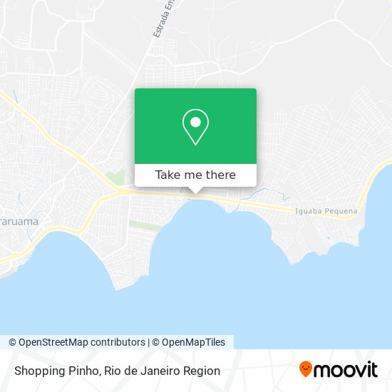 Shopping Pinho map