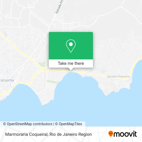 Marmoraria Coqueiral map