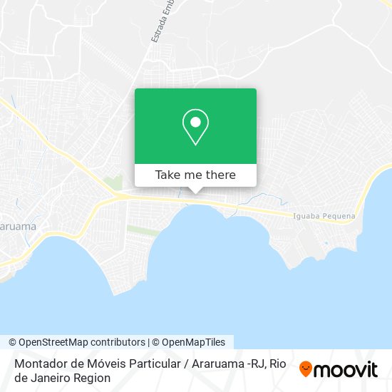Montador de Móveis Particular / Araruama -RJ map