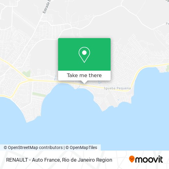 Mapa RENAULT - Auto France