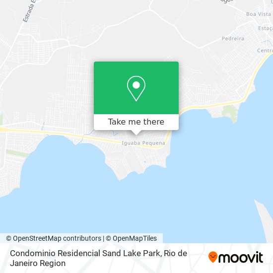 Condominio Residencial Sand Lake Park map