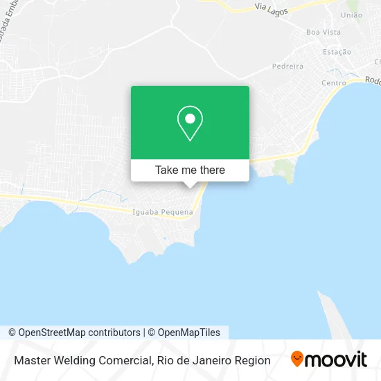 Master Welding Comercial map