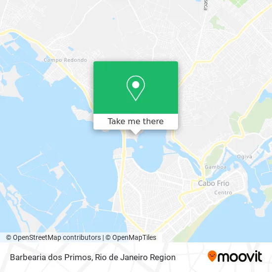 Barbearia dos Primos map
