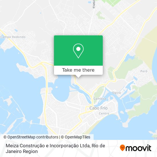 Mapa Meiza Construção e Incorporação Ltda