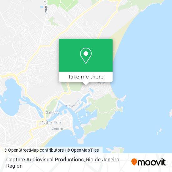 Capture Audiovisual Productions map