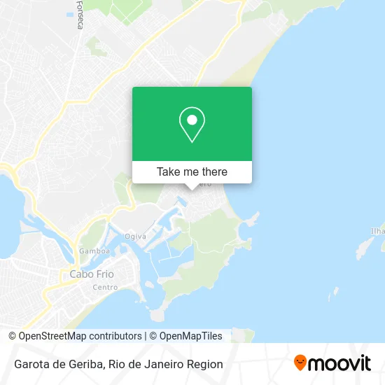 Garota de Geriba map