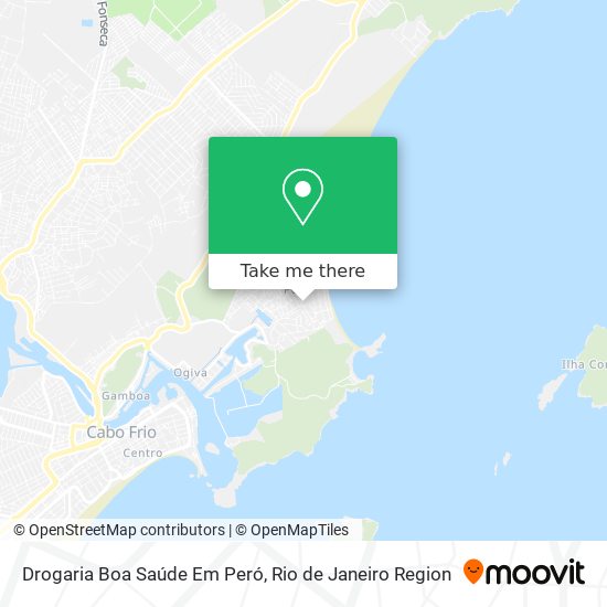 Drogaria Boa Saúde Em Peró map