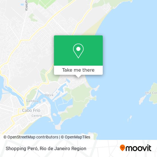 Shopping Peró map