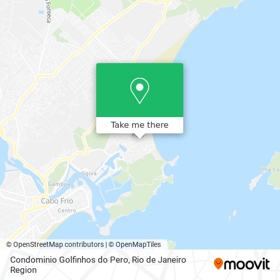 Condominio Golfinhos do Pero map