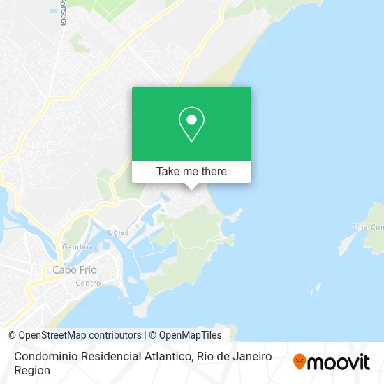 Condominio Residencial Atlantico map