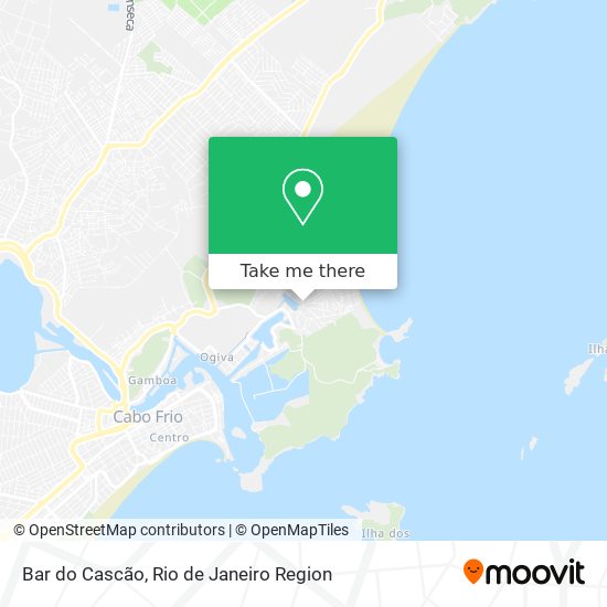 Bar do Cascão map