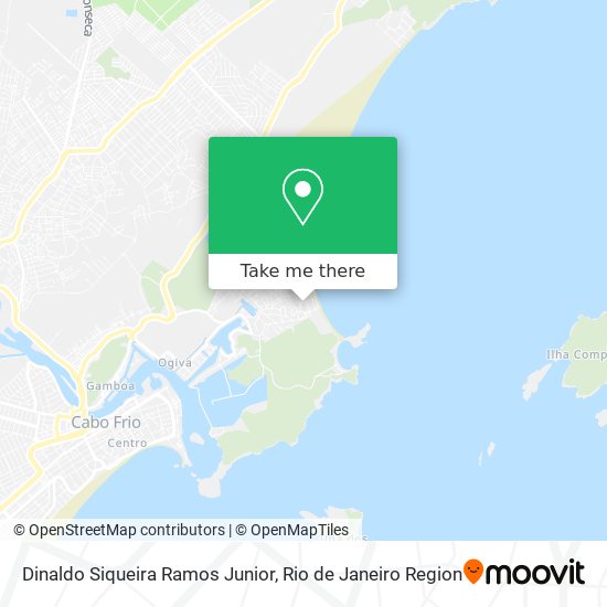 Dinaldo Siqueira Ramos Junior map