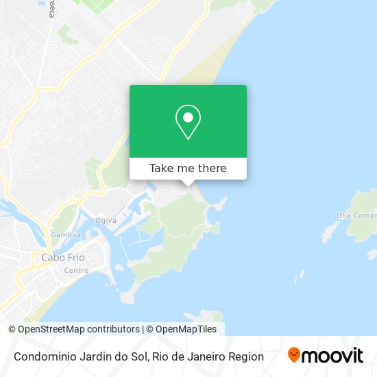 Condominio Jardin do Sol map