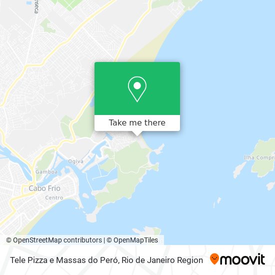 Tele Pizza e Massas do Peró map