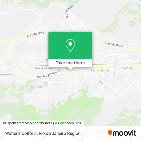 Walter's Coiffeur map