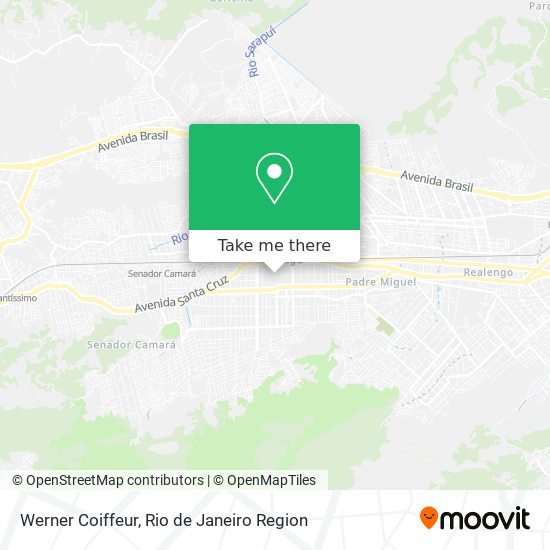 Werner Coiffeur map