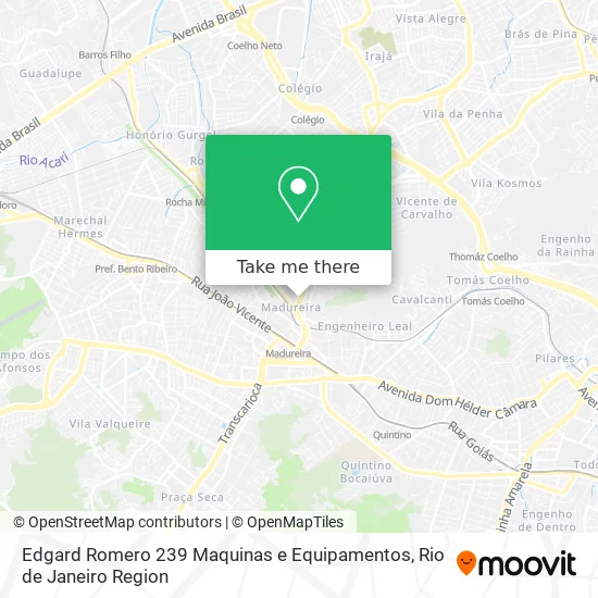 Edgard Romero 239 Maquinas e Equipamentos map