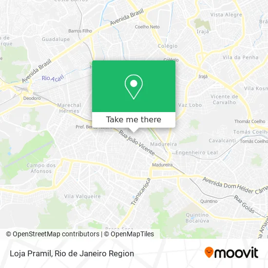 Loja Pramil map