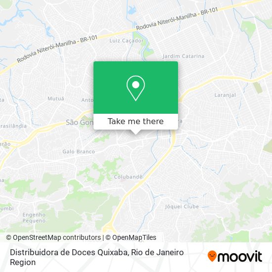 Distribuidora de Doces Quixaba map