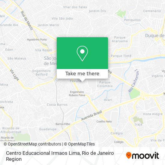 Centro Educacional Irmaos Lima map
