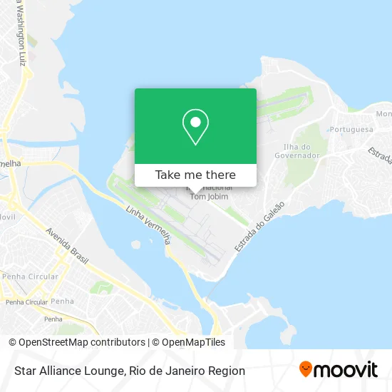 Star Alliance Lounge map