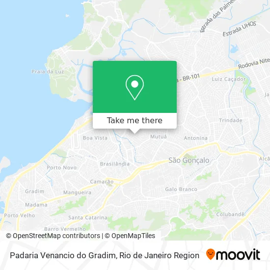 Padaria Venancio do Gradim map