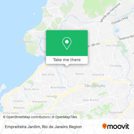 Mapa Empreiteira Jardim