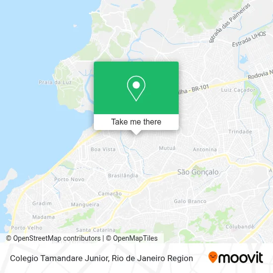 Colegio Tamandare Junior map