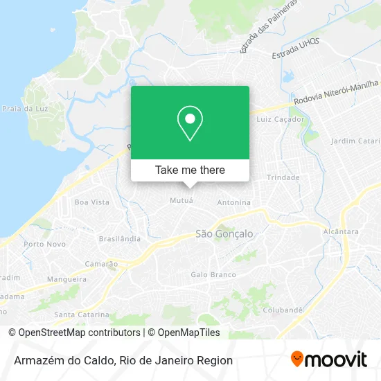 Armazém do Caldo map