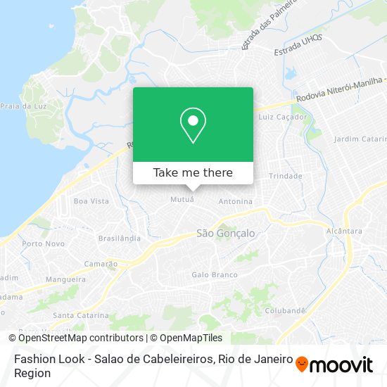 Mapa Fashion Look - Salao de Cabeleireiros