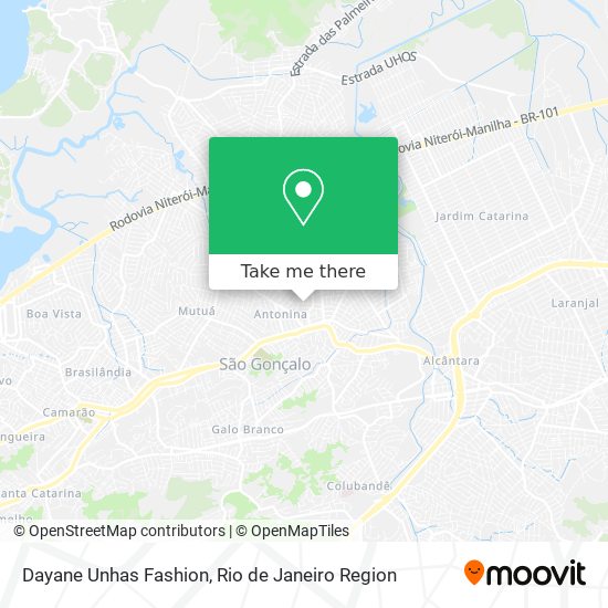 Dayane Unhas Fashion map