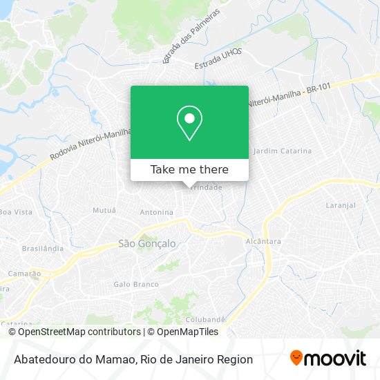 Abatedouro do Mamao map