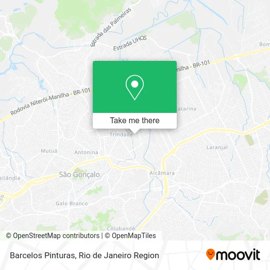 Barcelos Pinturas map