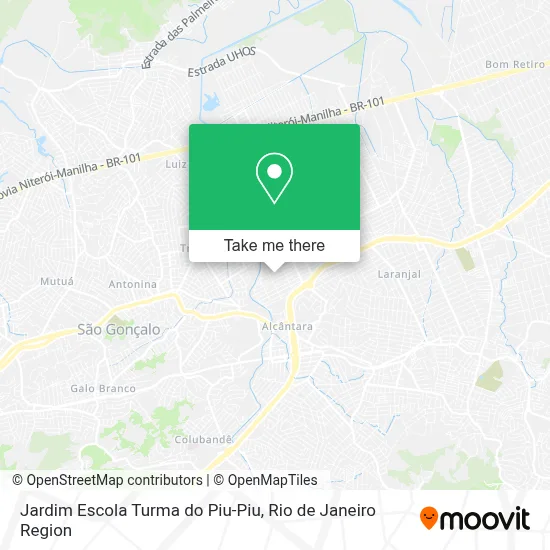 Jardim Escola Turma do Piu-Piu map
