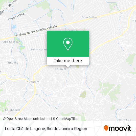 Lolita Chá de Lingerie map