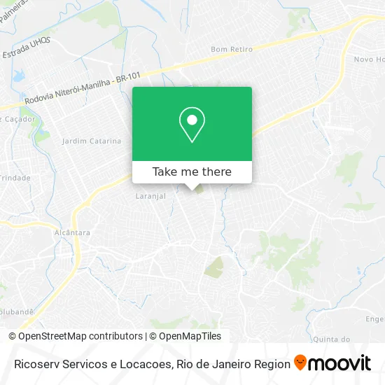 Ricoserv Servicos e Locacoes map