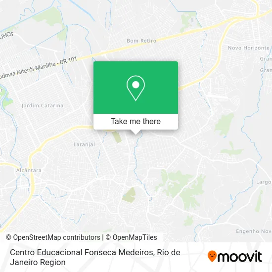 Centro Educacional Fonseca Medeiros map