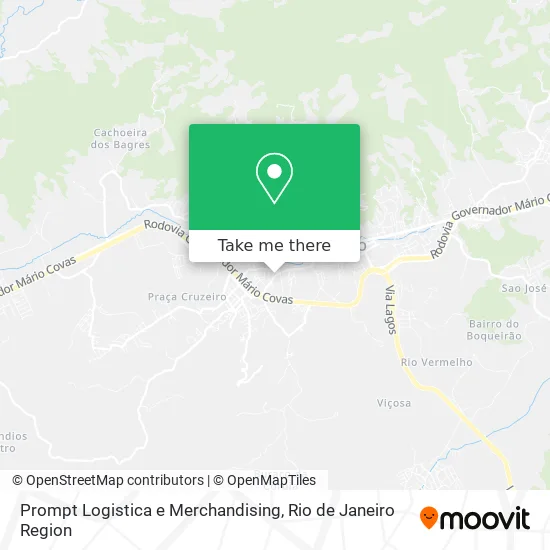 Prompt Logistica e Merchandising map