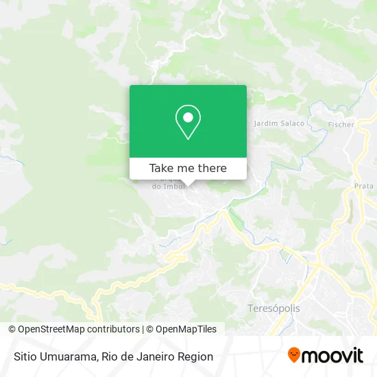 Sitio Umuarama map