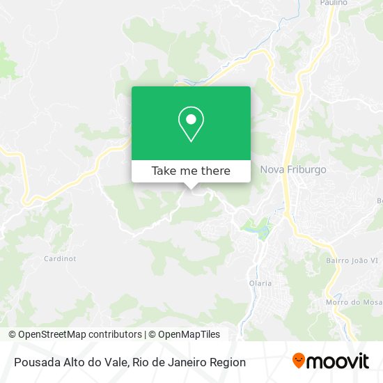 Pousada Alto do Vale map