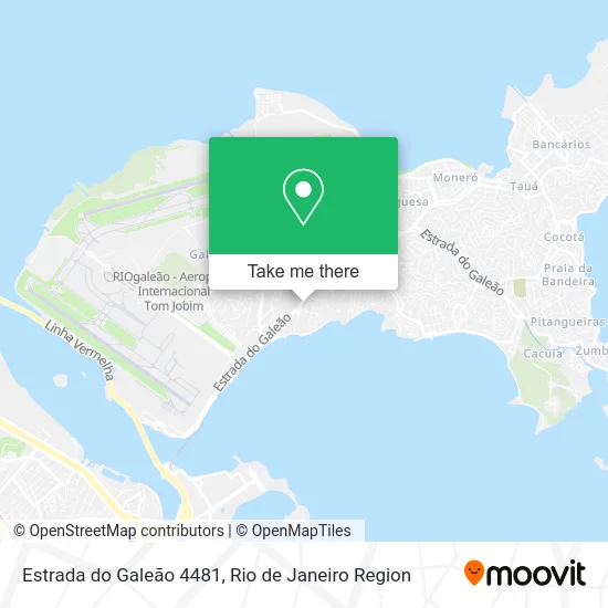 Estrada do Galeão 4481 map