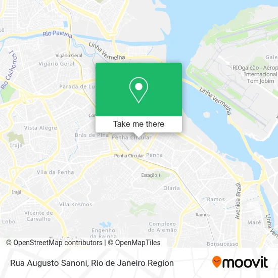 Rua Augusto Sanoni map