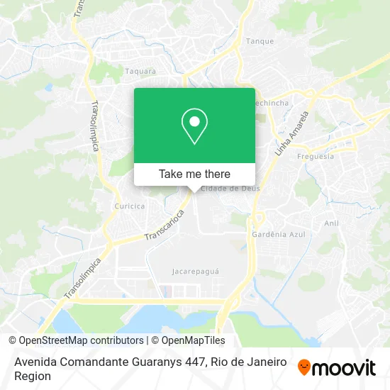 Avenida Comandante Guaranys 447 map