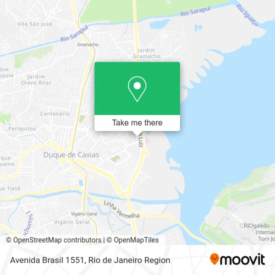 Avenida Brasil 1551 map