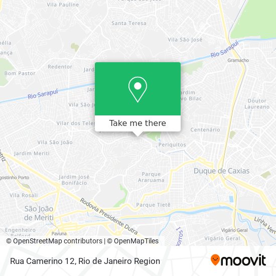 Rua Camerino 12 map